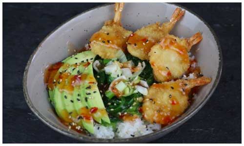 Sushilicious Shrimp Bowl